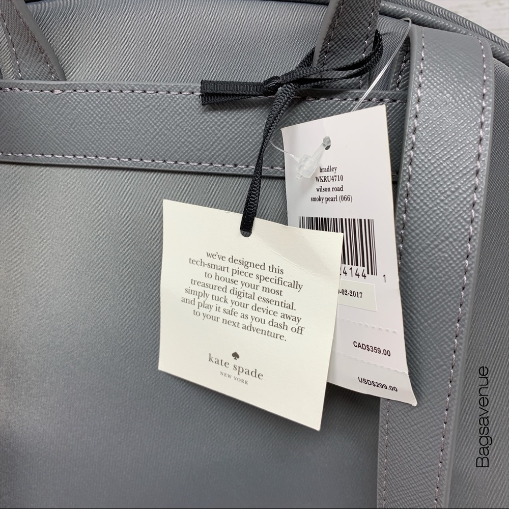 Kate spade Bradley Wilson road backpack smokypearl - Picture 4 of 8